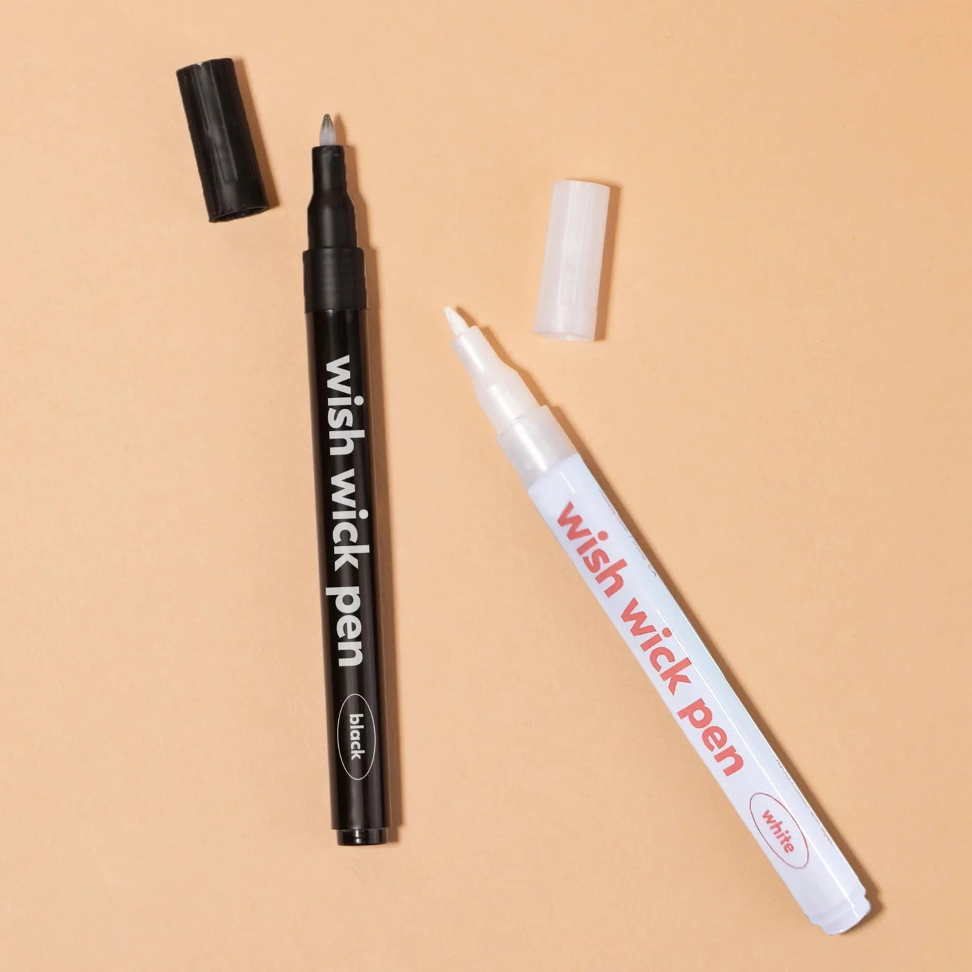 Marker Pen - Glass, Wood wicks